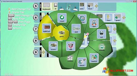 Screenshot Kodu Game Lab para Windows XP