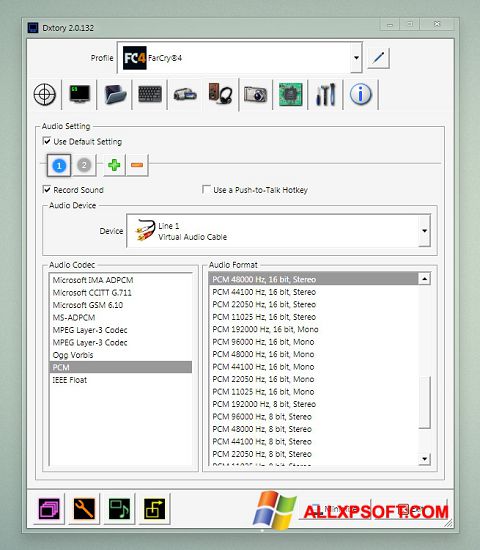 Screenshot Dxtory para Windows XP