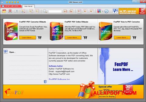 Screenshot VSD Viewer para Windows XP