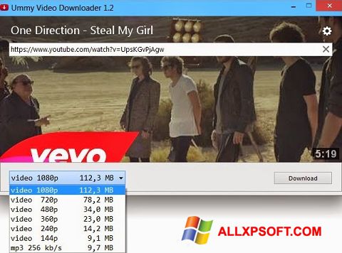 Screenshot Ummy Video Downloader para Windows XP