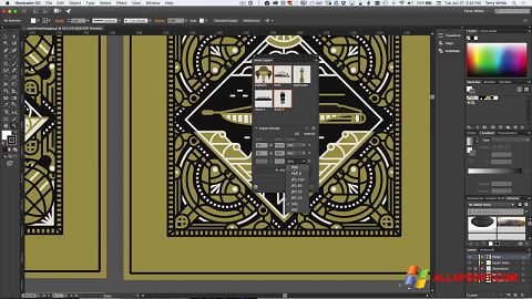 Screenshot Adobe Illustrator para Windows XP