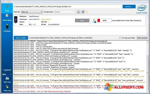 Screenshot FlashBoot para Windows XP