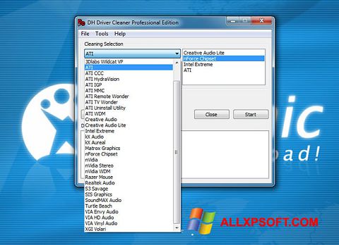 Screenshot Driver Cleaner para Windows XP