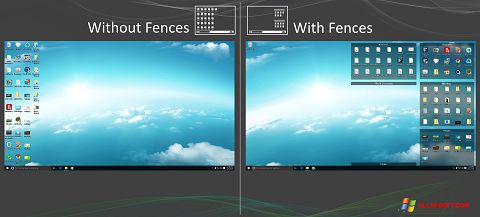 Screenshot Fences para Windows XP