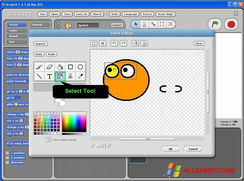 Screenshot Scratch para Windows XP