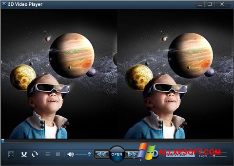 Screenshot 3D Video Player para Windows XP