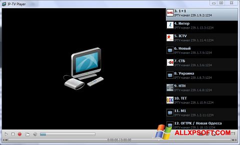Screenshot IP-TV Player para Windows XP