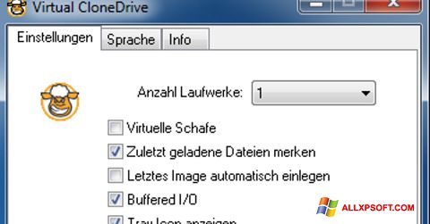 Screenshot Virtual CloneDrive para Windows XP