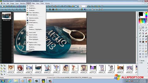 Screenshot PhotoFiltre Studio X para Windows XP