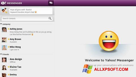 Screenshot Yahoo! Messenger para Windows XP