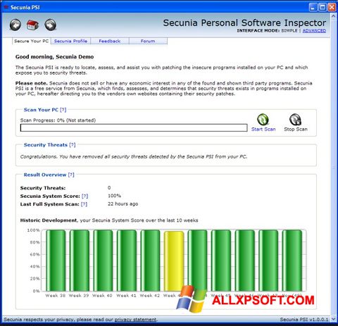 Screenshot Psi para Windows XP