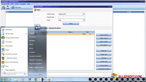Screenshot MyHotspot para Windows XP