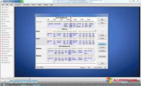 Screenshot ProgDVB para Windows XP