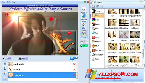 Screenshot Magic Camera para Windows XP