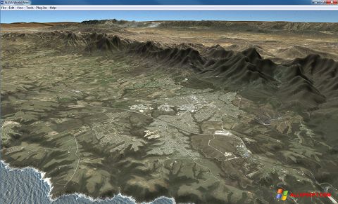 Screenshot NASA World Wind para Windows XP