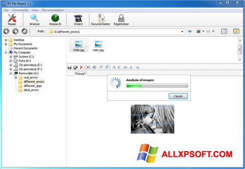 Screenshot RS File Recovery para Windows XP