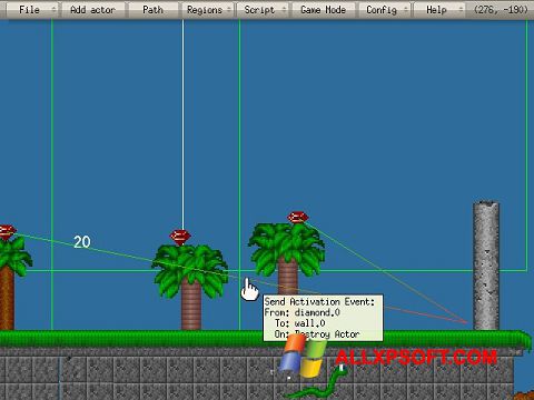 Screenshot Game Editor para Windows XP
