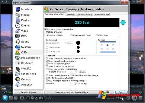 Screenshot Light Alloy para Windows XP