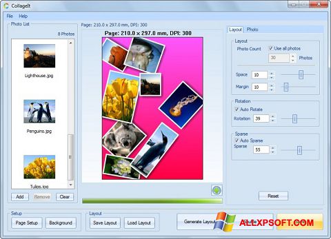 Screenshot CollageIt para Windows XP