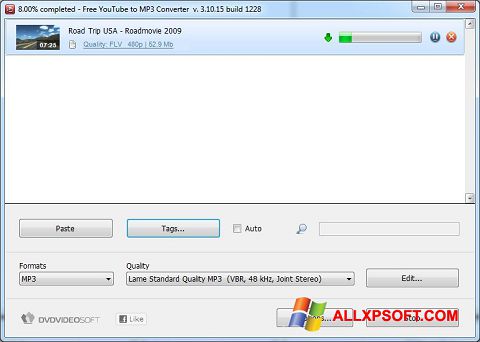 Screenshot Free YouTube to MP3 Converter para Windows XP