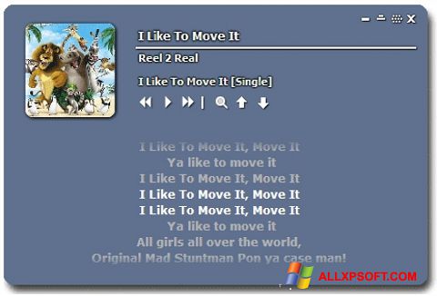 Screenshot Minilyrics para Windows XP