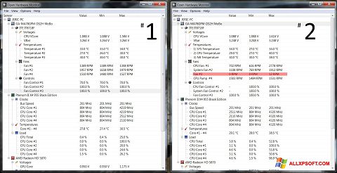 Screenshot Open Hardware Monitor para Windows XP