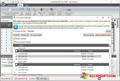 Screenshot Key Collector para Windows XP