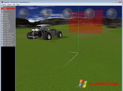 Screenshot 3D Rad para Windows XP