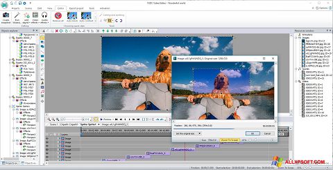 Screenshot VSDC Free Video Editor para Windows XP