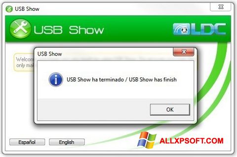 Screenshot USB Show para Windows XP