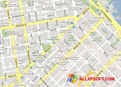 Screenshot Google Maps para Windows XP