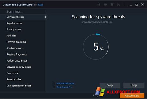 Screenshot Advanced SystemCare Pro para Windows XP