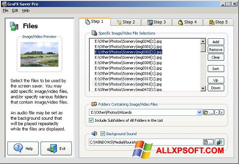 Screenshot VideoSaver para Windows XP