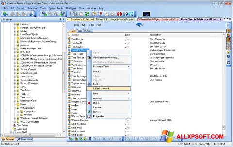 Screenshot Remote Administration Tool para Windows XP