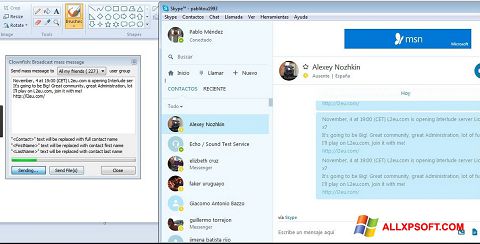 Screenshot Clownfish para Windows XP