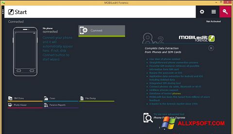 Screenshot MOBILedit! para Windows XP