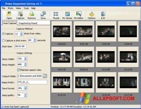 Screenshot SnapShot para Windows XP