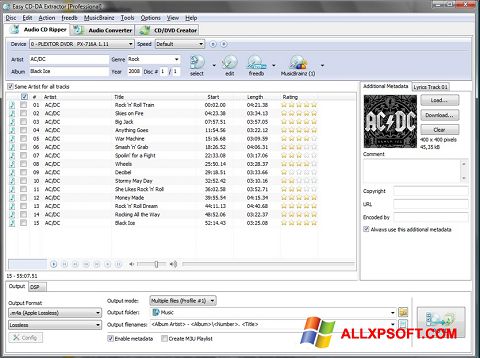 Screenshot Easy CD-DA Extractor para Windows XP