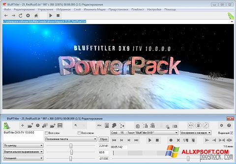 Screenshot BluffTitler para Windows XP