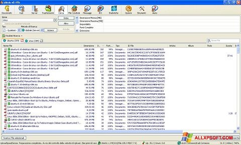 Screenshot eMule para Windows XP