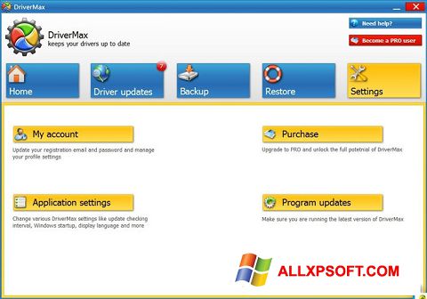 Screenshot DriverMax para Windows XP