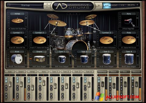 Screenshot Addictive Drums para Windows XP