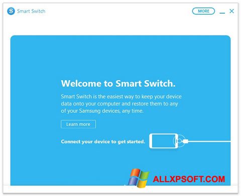 Screenshot Samsung Smart Switch para Windows XP