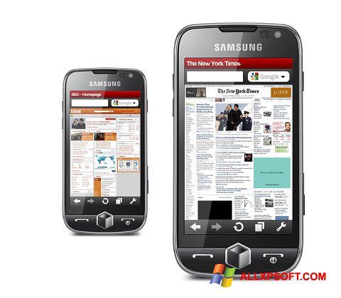 Screenshot Opera Mobile para Windows XP