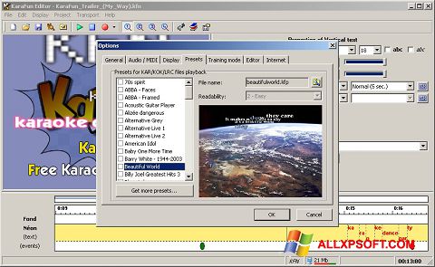 Screenshot KaraFun para Windows XP