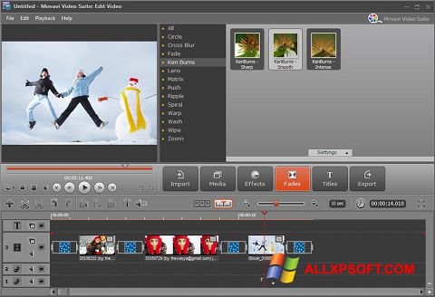 Screenshot Movavi Video Suite para Windows XP