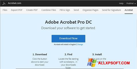 windows xp adobe acrobat firefox download pc