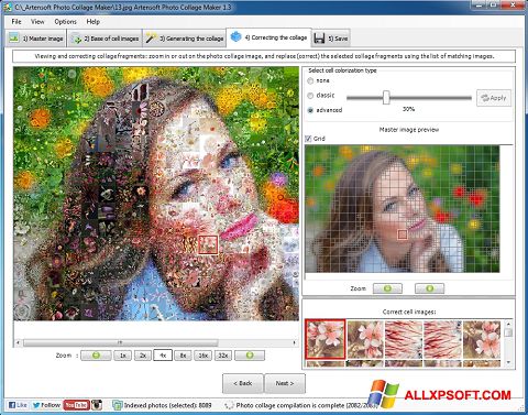Screenshot Photo Collage para Windows XP