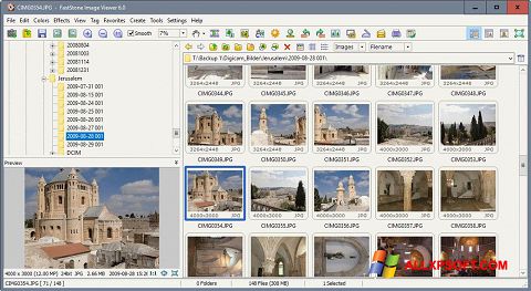 Screenshot FastStone Image Viewer para Windows XP