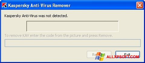 Screenshot KAVremover para Windows XP